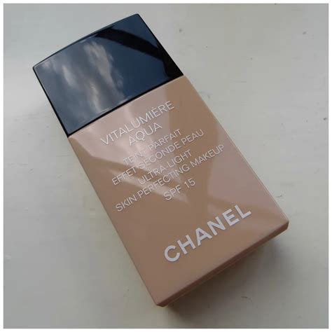 chanel vitalumiere aqua beige sable|chanel foundation 12 beige rose.